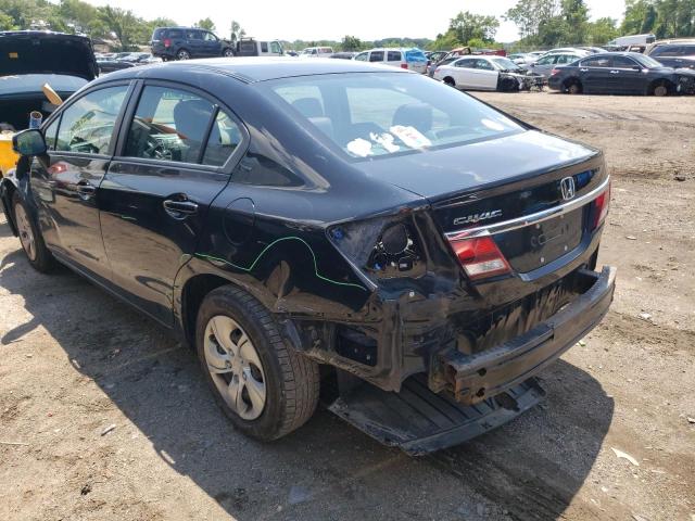 Photo 3 from auction – 2013 HONDA CIVIC LX with VIN 19XFB2F51DE079517