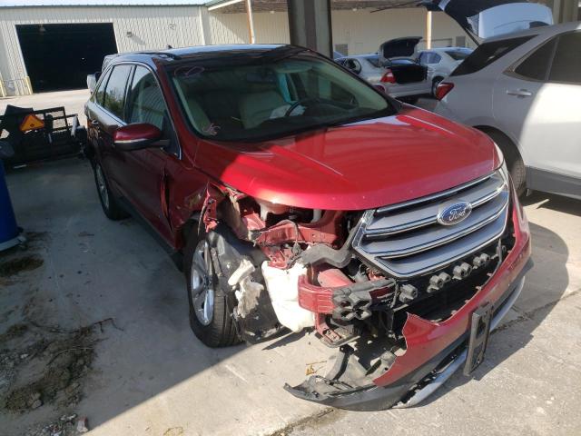 FORD EDGE SEL 2015 with VIN 2FMTK4J91FBB69720 - Photo from auction