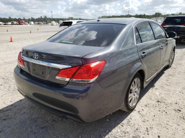 Photo 4 from auction – 2012 TOYOTA AVALON BAS with VIN 4T1BK3DB3CU450055