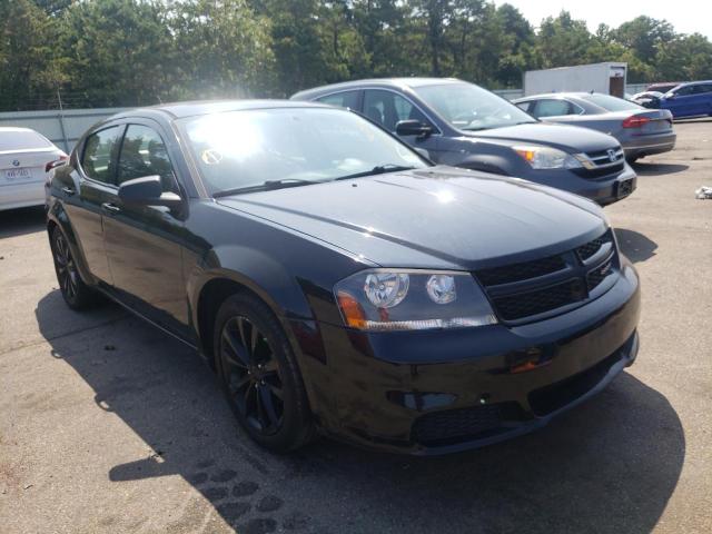 DODGE AVENGER SE 2014 with VIN 1C3CDZAB2EN166735 - Photo from auction