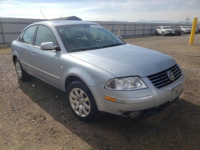 VOLKSWAGEN PASSAT GLS 2003 with VIN WVWPD63B43P381012 - Photo from auction