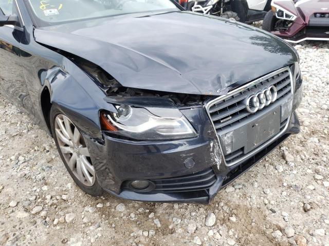 Photo 9 from auction – 2012 AUDI A4 PREMIUM with VIN WAUBFAFL7CN001682