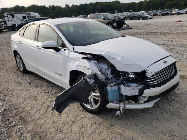 FORD FUSION SE 2018 with VIN 3FA6P0LU1JR193822 - Photo from auction