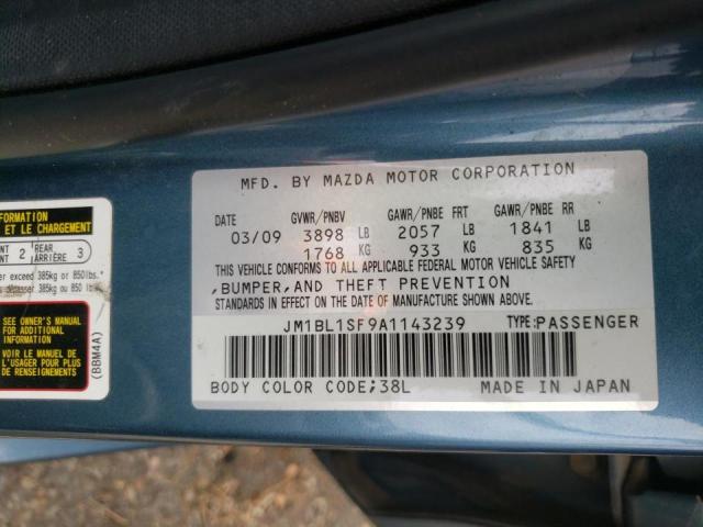 Photo 10 from auction – 2010 MAZDA 3 I with VIN JM1BL1SF9A1143239