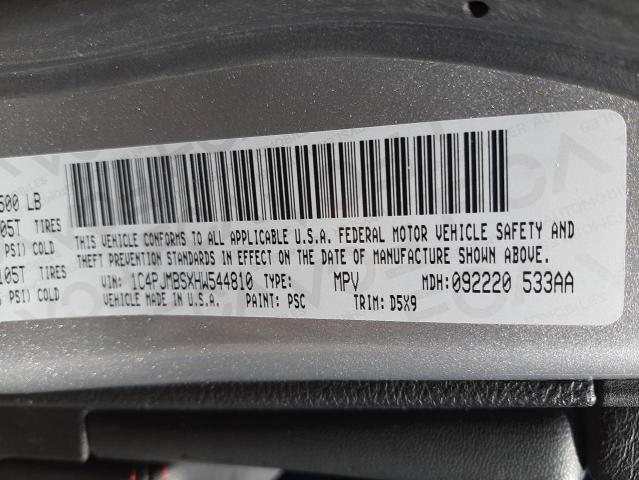 Photo 10 from auction – 2017 JEEP CHEROKEE T with VIN 1C4PJMBSXHW544810
