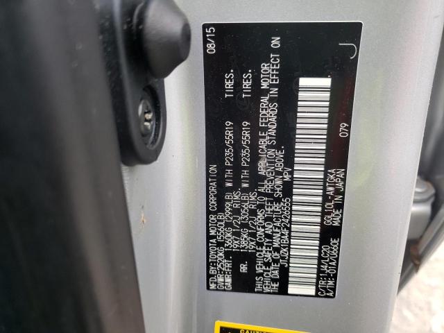 Photo 10 from auction – 2015 LEXUS RX 350 with VIN JTJZK1BA4F2426555