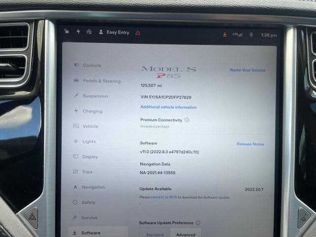 Photo 6 from auction – 2013 TESLA MODEL S with VIN 5YJSA1CP2DFP27829