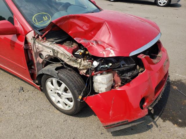 Photo 9 from auction – 2005 KIA SPECTRA5 with VIN KNAFE161055071594