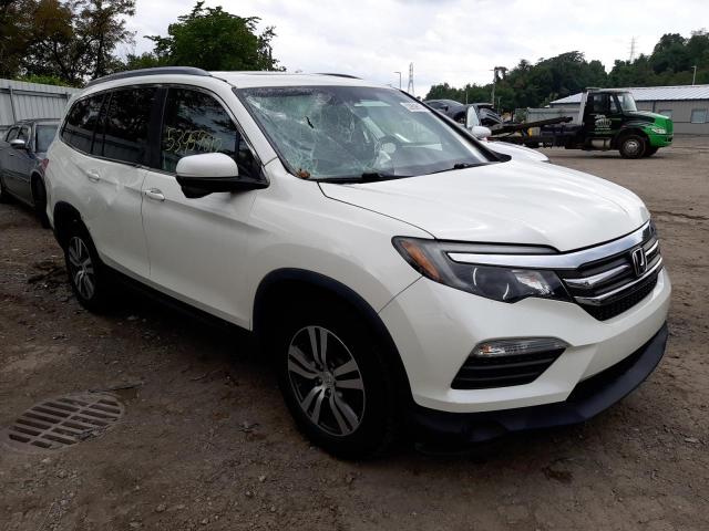 HONDA PILOT EXL 2016 with VIN 5FNYF6H57GB110186 - Photo from auction