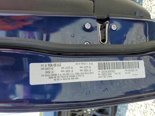 Photo 10 from auction – 2016 DODGE CHARGER R/ with VIN 2C3CDXGJ6GH278615