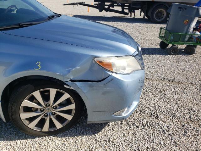 Photo 9 from auction – 2011 TOYOTA AVALON BAS with VIN 4T1BK3DB0BU385311