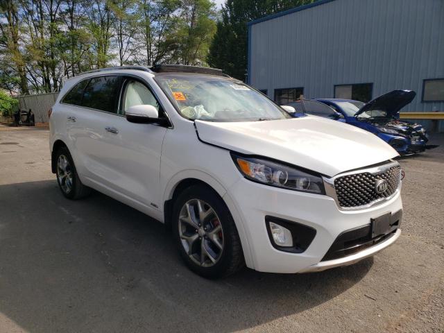 KIA SORENTO SX 2016 with VIN 5XYPKDA55GG143055 - Photo from auction