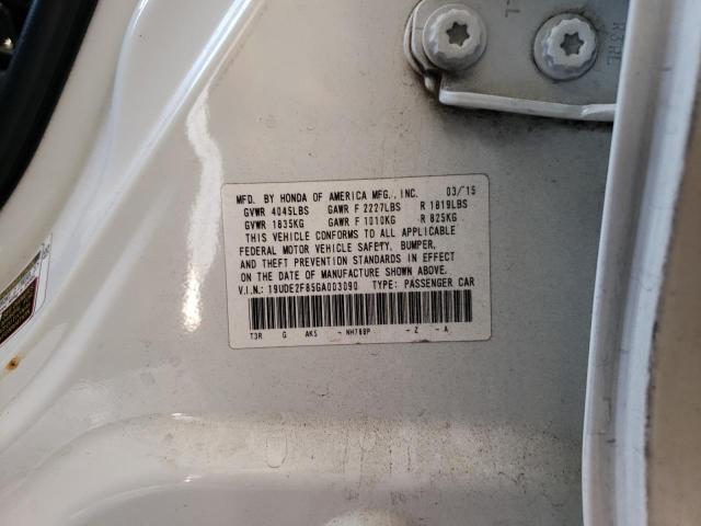 Photo 10 from auction – 2016 ACURA ILX PREMIU with VIN 19UDE2F85GA003090