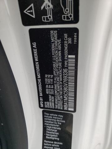 Photo 10 from auction – 2016 BMW M235XI with VIN WBA1M5C58GV769336