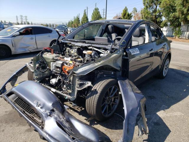 Photo 2 from auction – 2021 TESLA MODEL Y with VIN 5YJYGDEE7MF301656