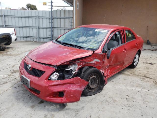 Photo 2 from auction – 2009 TOYOTA COROLLA BA with VIN 2T1BU40E69C111705