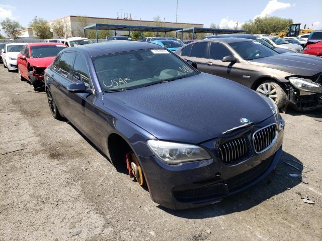 BMW 740 LXI 2014 with VIN WBAYF4C5XED281785 - Photo from auction