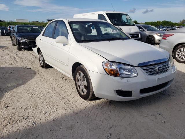 KIA SPECTRA EX 2007 with VIN KNAFE121X75396181 - Photo from auction