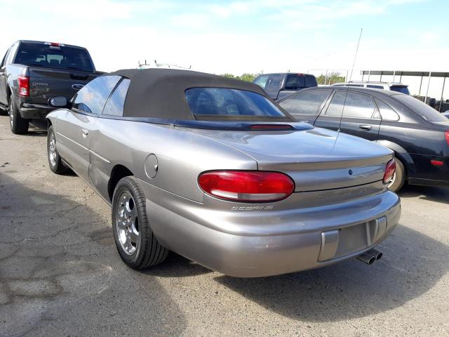 Photo 3 from auction – 1998 CHRYSLER SEBRING JX with VIN 3C3EL55H6WT334218