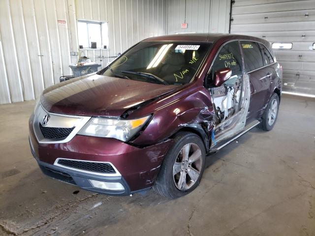 Photo 2 from auction – 2011 ACURA MDX TECHNO with VIN 2HNYD2H62BH521841