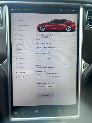 Photo 8 from auction – 2016 TESLA MODEL S with VIN 5YJSA1E20GF167413