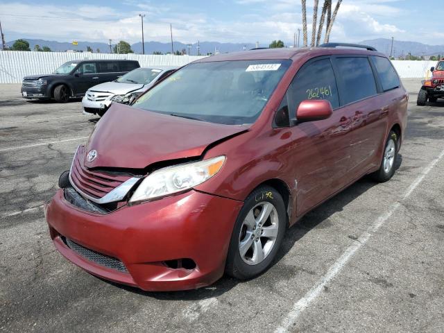 Photo 2 from auction – 2017 TOYOTA SIENNA LE with VIN 5TDKZ3DC7HS792175