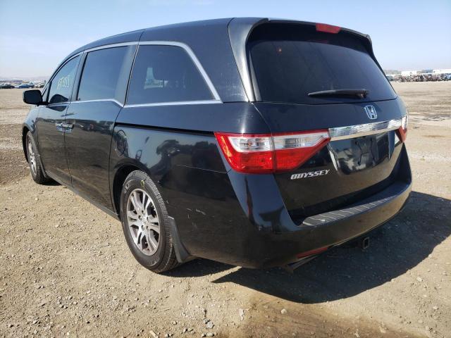 Photo 3 from auction – 2011 HONDA ODYSSEY EX with VIN 5FNRL5H60BB084071