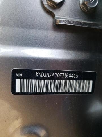 Photo 10 from auction – 2015 KIA SOUL with VIN KNDJN2A20F7164415