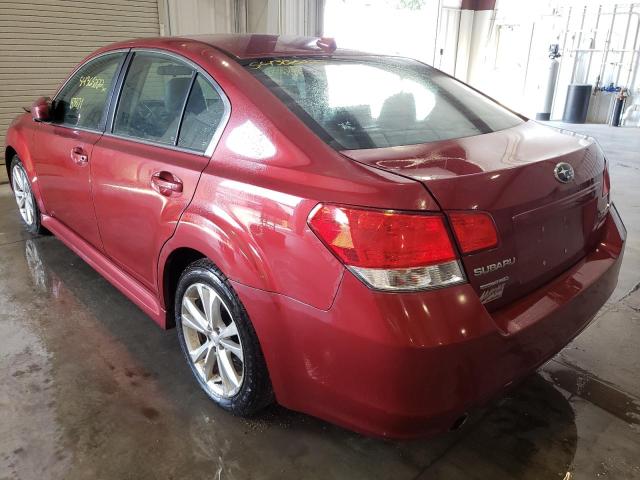 Photo 3 from auction – 2013 SUBARU LEGACY 2.5 with VIN 4S3BMBK62D3043883