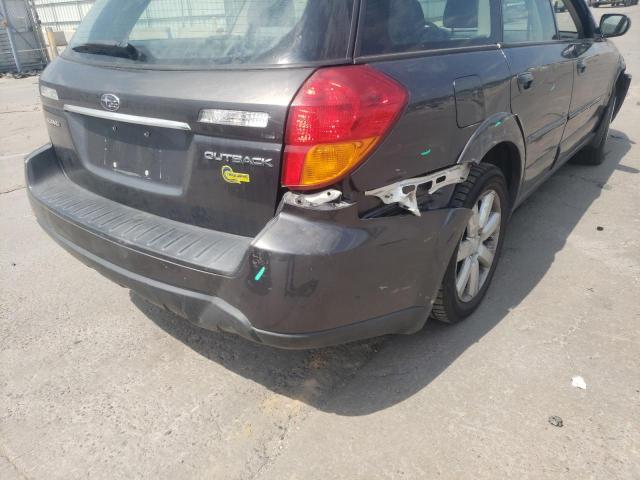 Photo 9 from auction – 2007 SUBARU OUTBACK OU with VIN 4S4BP62C177331763