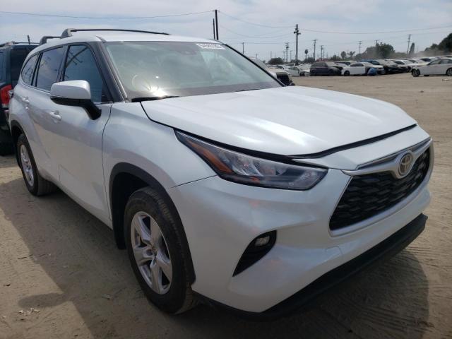 TOYOTA HIGHLANDER 2022 with VIN 5TDCZRBH7NS203076 - Photo from auction