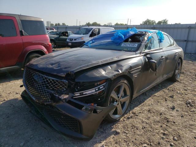 Photo 2 from auction – 2022 GENESIS G80 SPORT with VIN KMTGB4SD4NU127948