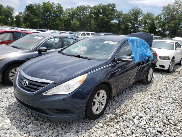 Photo 2 from auction – 2014 HYUNDAI SONATA GLS with VIN 5NPEB4AC1EH854800