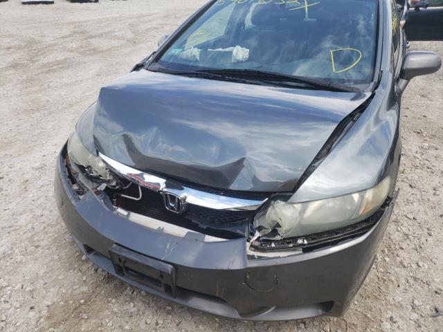 Photo 9 from auction – 2010 HONDA CIVIC LX with VIN 2HGFA1F55AH535050