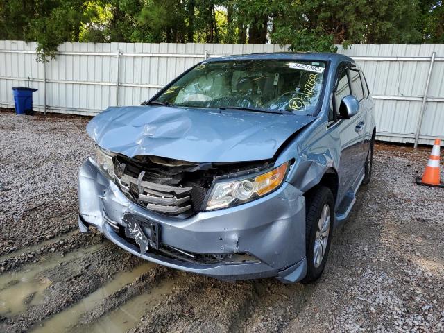 Photo 2 from auction – 2014 HONDA ODYSSEY EX with VIN 5FNRL5H61EB088313