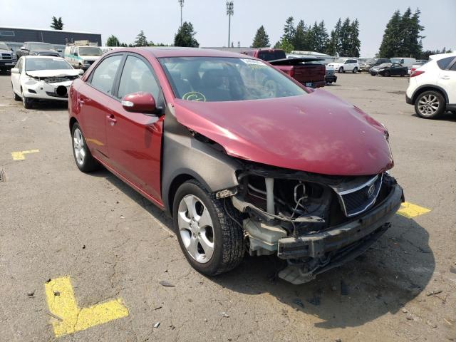 KIA FORTE EX 2010 with VIN KNAFU4A27A5054743 - Photo from auction