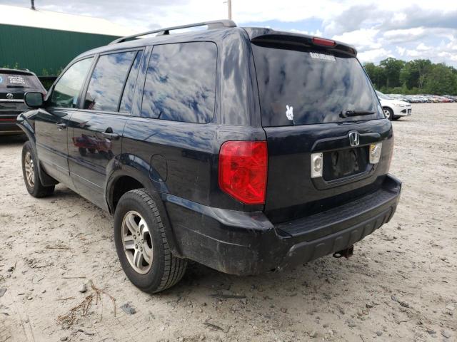 Photo 3 from auction – 2003 HONDA PILOT EXL with VIN 2HKYF18583H507596
