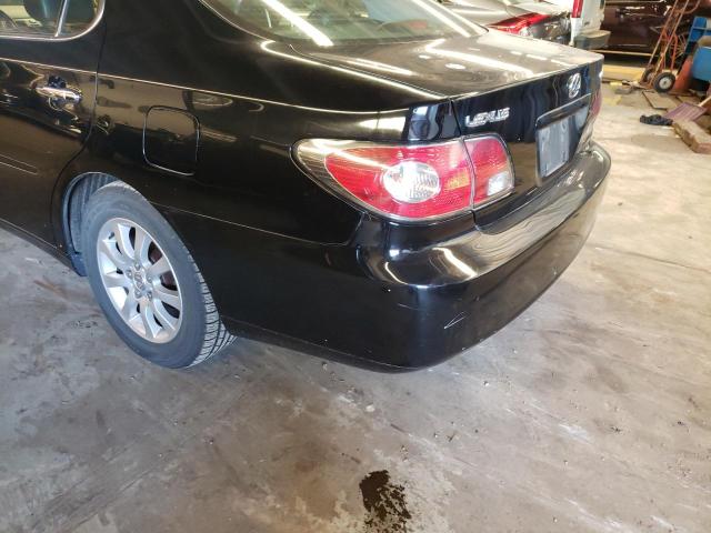 Photo 9 from auction – 2004 LEXUS ES 330 with VIN JTHBA30GX45019876