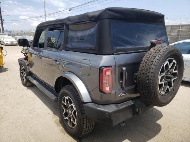 Photo 3 from auction – 2021 FORD BRONCO BAS with VIN 1FMDE5BH7MLB08215