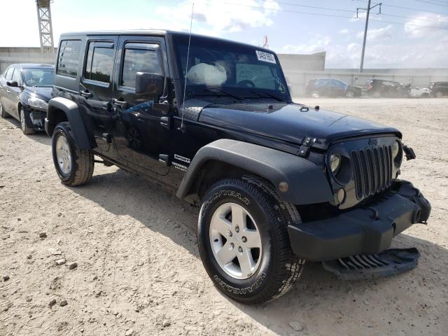 JEEP WRANGLER U 2013 with VIN 1C4BJWDG4DL643004 - Photo from auction