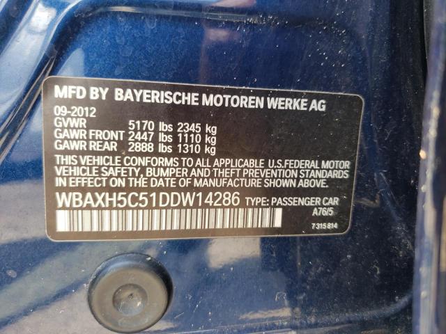 Photo 10 from auction – 2013 BMW 528 XI with VIN WBAXH5C51DDW14286