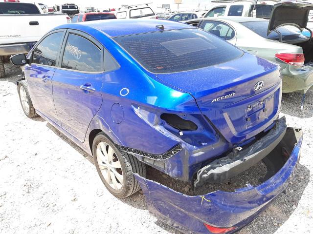 Photo 3 from auction – 2012 HYUNDAI ACCENT GLS with VIN KMHCU4AE8CU168447
