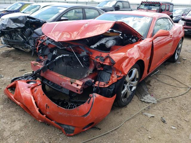 Photo 2 from auction – 2011 CHEVROLET CAMARO LT with VIN 2G1FC1ED6B9212552