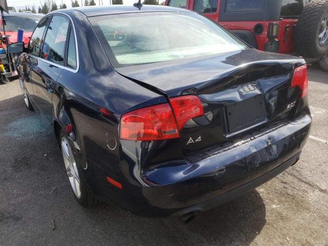 Photo 3 from auction – 2007 AUDI A4 2.0T QU with VIN WAUDF78E57A144301