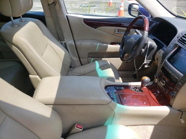 Photo 5 from auction – 2008 LEXUS LS 460 with VIN JTHBL46F785054962