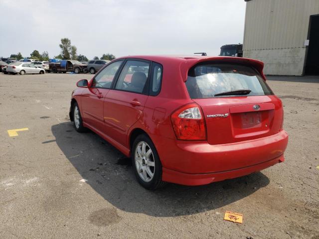 Photo 3 from auction – 2005 KIA SPECTRA5 with VIN KNAFE161055071594
