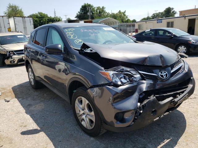TOYOTA RAV4 LE 2015 with VIN 2T3ZFREV0FW223447 - Photo from auction