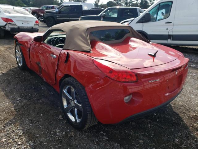 Photo 3 from auction – 2007 PONTIAC SOLSTICE with VIN 1G2MB35B87Y134732