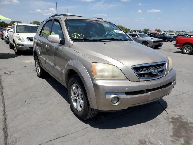 KIA SORENTO EX 2005 with VIN KNDJD733455470503 - Photo from auction