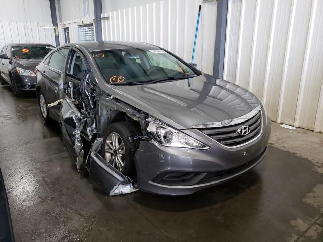 Photo 1 from auction – 2014 HYUNDAI SONATA GLS with VIN 5NPEB4AC5EH881109